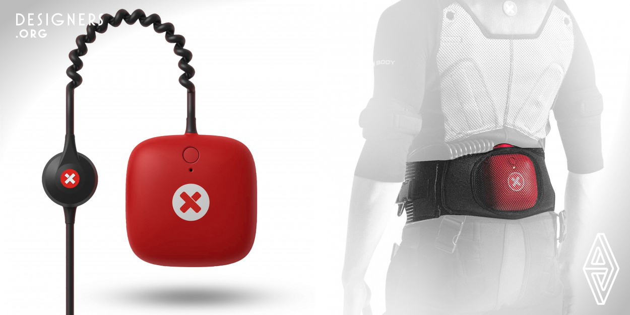 Instead of traditional stationary 'wired' EMS training, Actiwear allows wireless EMS trainings in a 50m radius. This opens new perspectives in professional training and rehabilitation training. The new product fits perfectly into global EMS fitness training solution provider XBody's product range, yet it is distinctive and cool. The device, introduced in early 2017, was the pioneer of wireless EMS training and EMS fitness wearables.