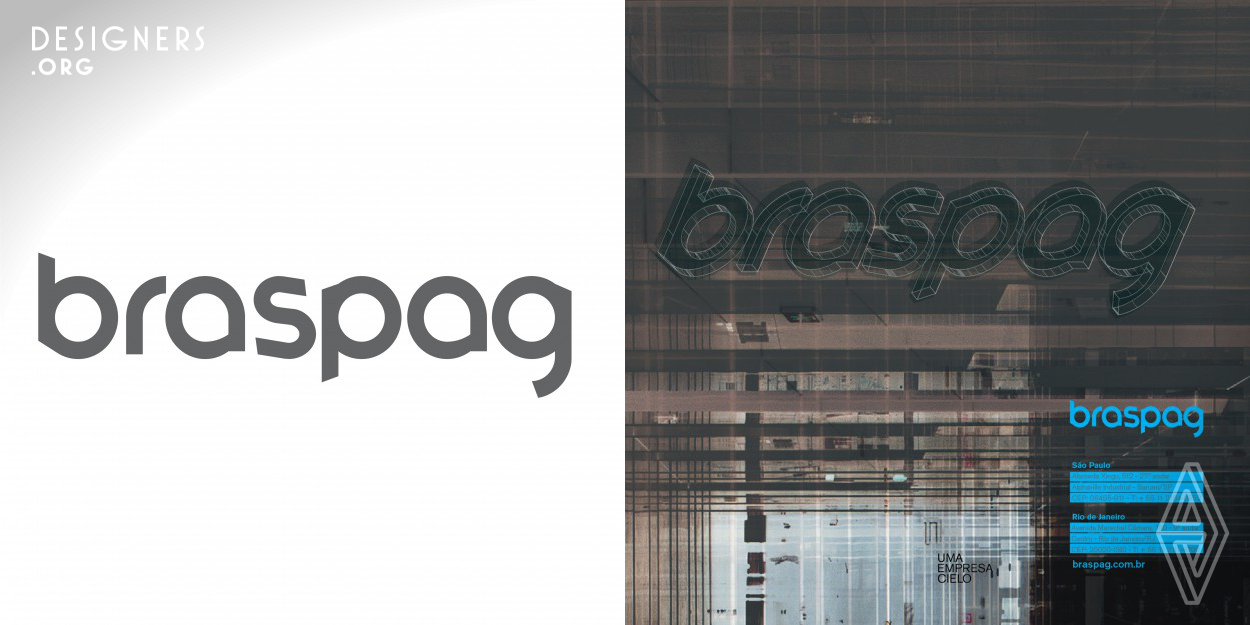 The design of the Braspag logo is characterized by the possibility of adapting to changes in brand behavior. For this, the project developed by Laika sought to synthesize the logo, avoiding figurative elements in its composition, concentrating the reading of the name in its typographic drawing. Thus, the logo becomes the receptacle of diffuse and ephemeral graphic expressions and experiences in the daily life of brand communication.                