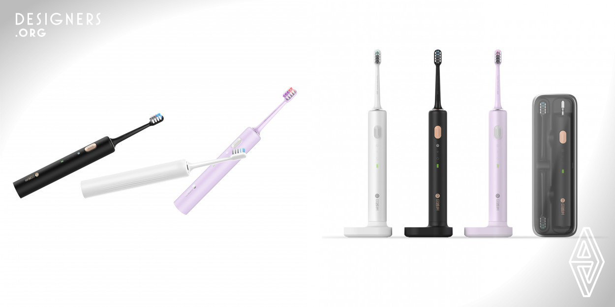 Doctor Bei's sonic electric toothbrush is different from the traditional electric brush which uses nylon brush wire. It is the first time that a soft haired brush has been applied to the electric brush. It also has an original patent for simultaneous high and low brushing wires. The layout of brushing wire adapts to Bass tooth-brushing method. It is more suitable for the sensitive and delicate mouth of Chinese people rather than that of Europeans.It has the features of high frequencyand low amplitude to clean teeth in an efficient manner without damaging the user's gums.