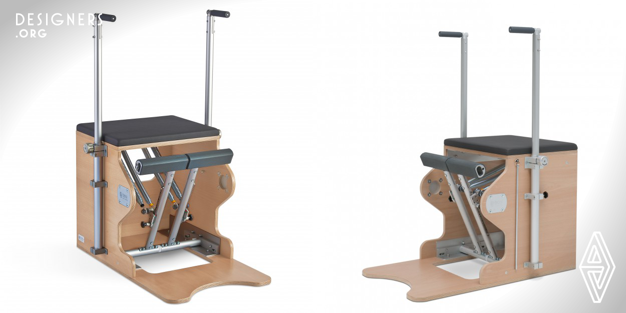 Wunda is a newly designed Pilates equipment that offers features concentrated into a single equipment for Pilates workout. It is designed to inspire the discovery of one's true strenghth. Fine tuning adjustability and materials chosen for active use accommodates the exerciser in a comfortable way. Designed with functional angles and smooth transitions, Wunda is a compact equipment to fit into studios, homes and SPA's for daily Pilates workout. 