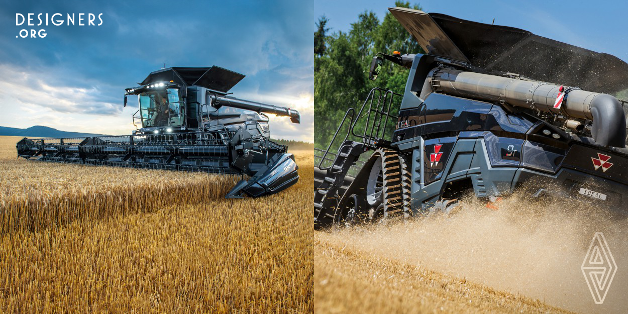 It is a new high performance combine range designed on the basis of farmers and operators’ requirements worldwide. It sets new efficiency levels in any harvesting conditions and includes three models from 451 to 650 hp that deliver significant gains in productivity and output thanks to the biggest grain tank capacity in the European markets, the fastest unloading rate and the largest threshing area. Special attention was paid to efficiency, grain and straw quality, reliability, user friendliness, and a revolutionary sensor technology for optimal machine setting.