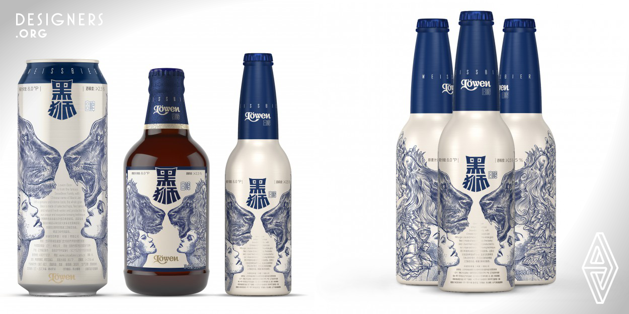 Snow Beer is a top-ranking brewery brand in China. Through global mergers and acquisitions, and its own solid and rapid development of course, the client is now a focus of attention in Chinese alcohol market. As, even with a good quality, its previous products are mostly sold with a fair price, Snow Beer now decides to extend its high-end product line. This new product is a premium Weissbier, aka white beer.