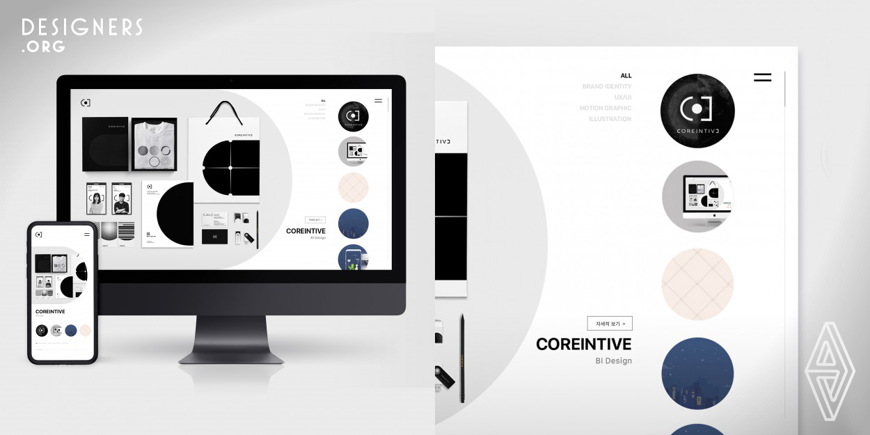 The Coreintive Website has created a website that is linked to corporate identity. The function and design of the website speak a consistent message. Website sending a message that says the company’s goal is to Generate core in creative works. As a branding agency, the value of the client is contained within the creative space that Coreintive does.