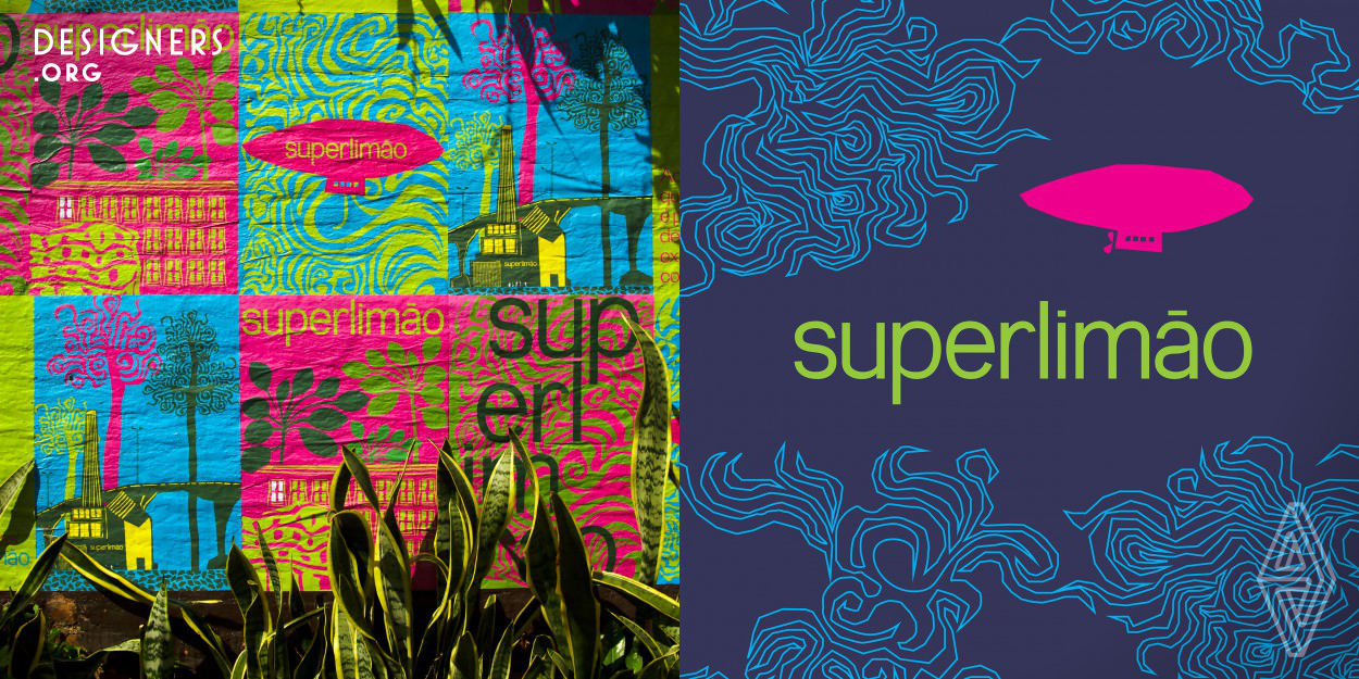 Superlimao is a Brazilian architecture firm. In a plural way, it creates architectural projects based on premises of sustainable architecture, such as respect for the environment, economical and durable productive solutions and furniture. Laika developed the Superlimao brand and created, as a support for communication, visual identity elements - vibrant color illustrations and textures - to represent the sustainable way of Superlimao to produce architecture.