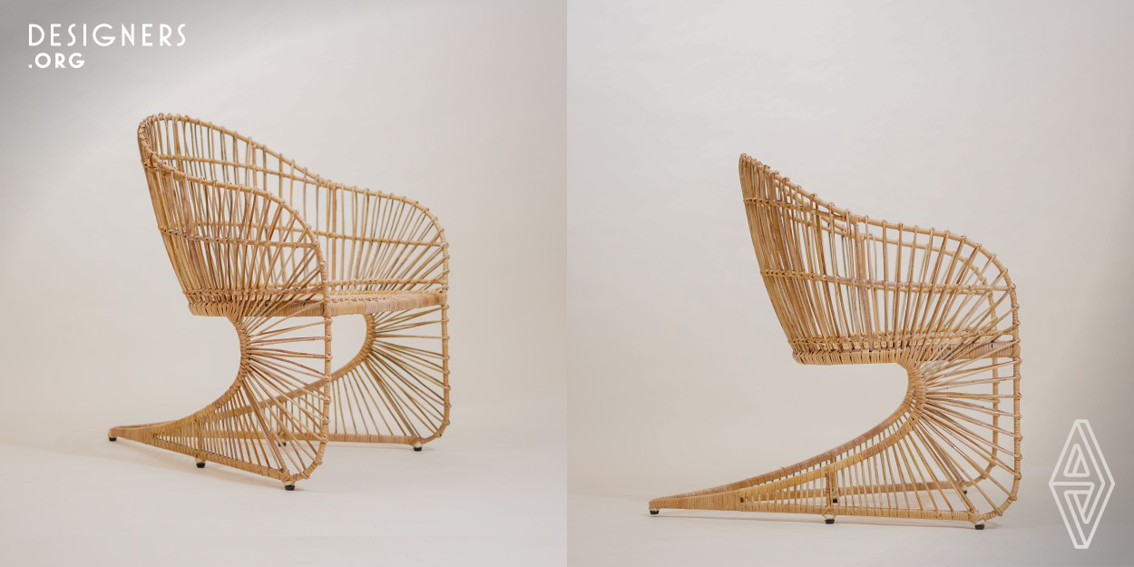The Haleiwa weaves sustainable rattan into sweeping curves and casts a distinct silhouette. The natural materials pay homage to the artisanal tradition in the Philippines, remade for present times. Paired, or used as a statement piece, the versatility of the design makes this chair adapt to different styles. Creating a balance between form and function, grace and strength, architecture and design, the Haleiwa is as comfortable as it is beautiful.