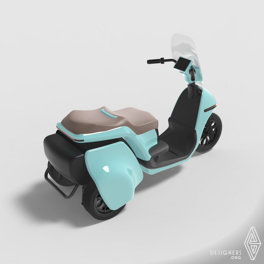 Electric Scooter For Sharing by Seungkwan Kim