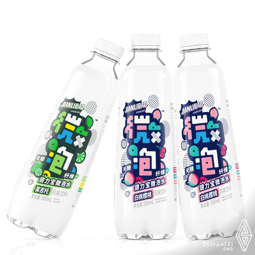 Jianlibao Wepop Sugar-free Sparkling Water
