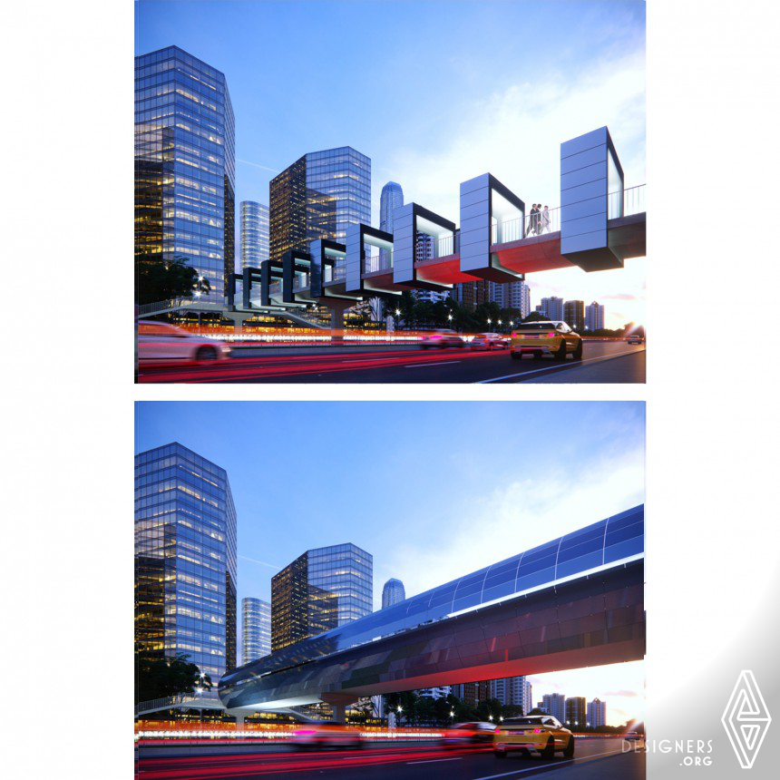 Inspirational Energetic Activation of Footbridges Design