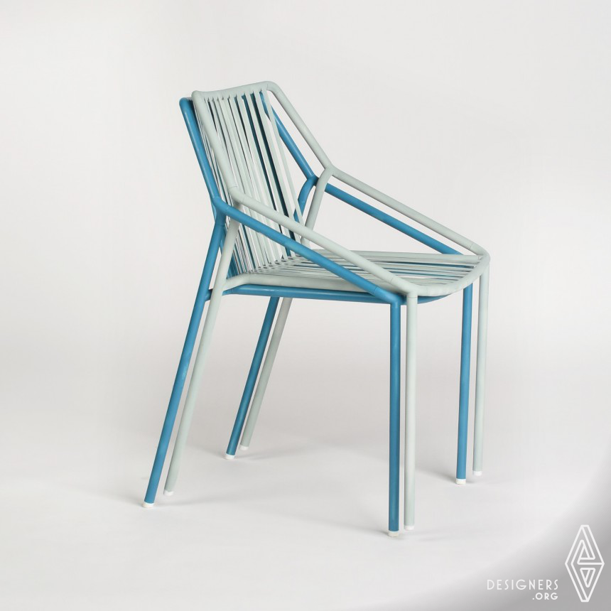 Tomeo Outdoor Metallic Chair
