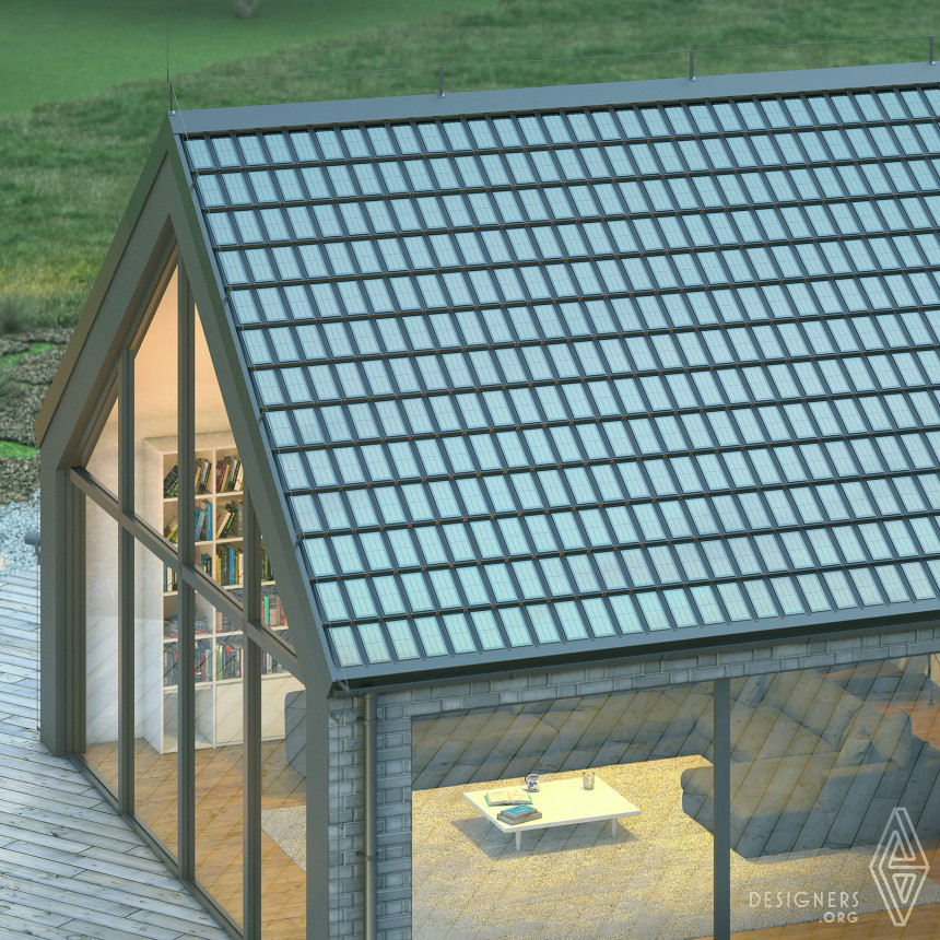 Photovoltaic Metal Roof  by Jarosław Markowicz