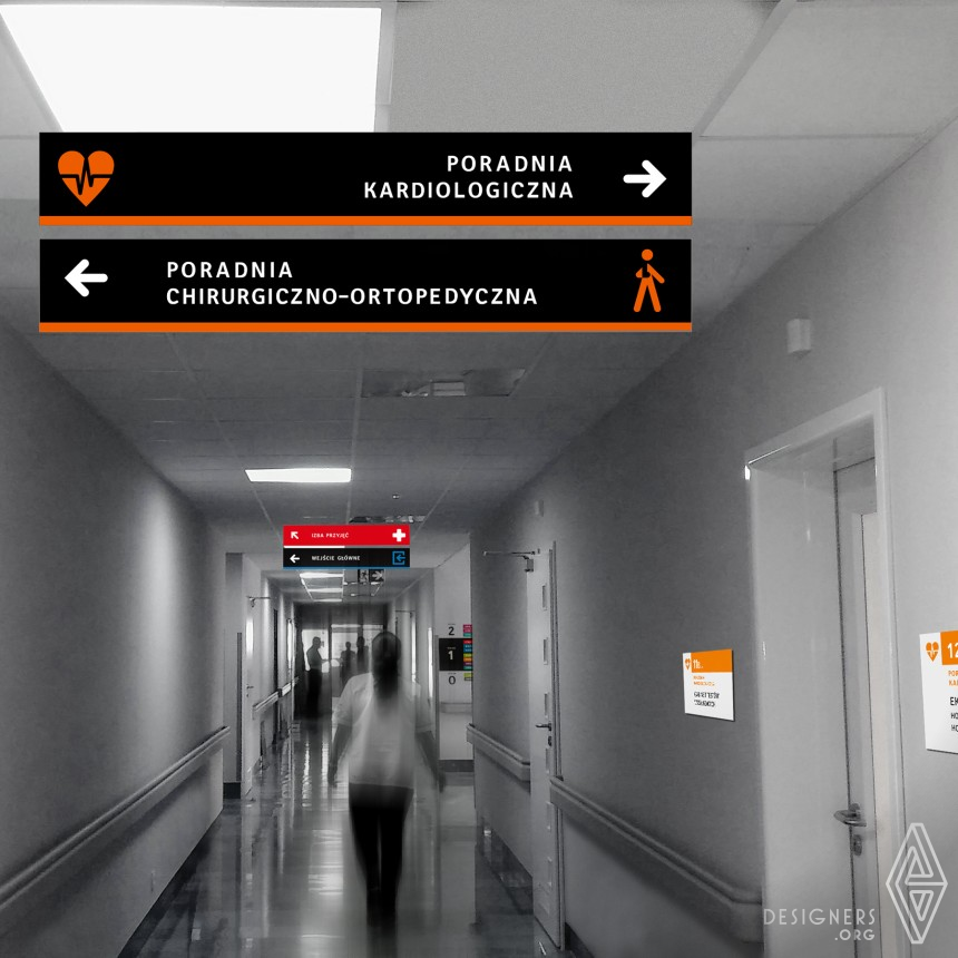 Małgorzata Sobocinska Kiss Signage Hospital System