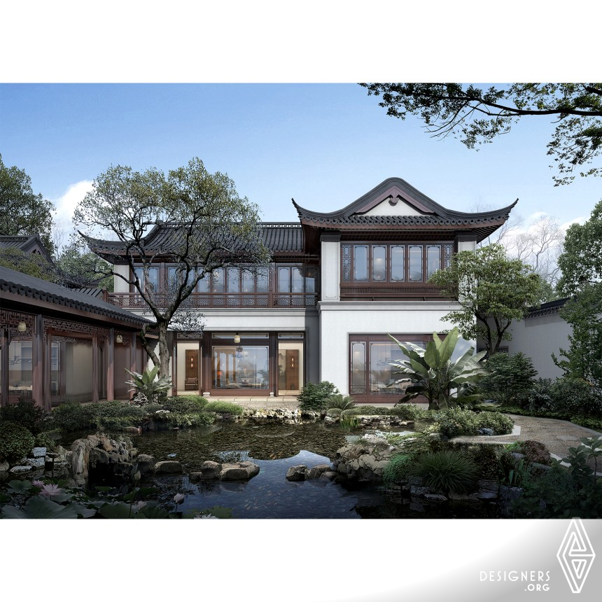 Chinese Style Villa by GTD