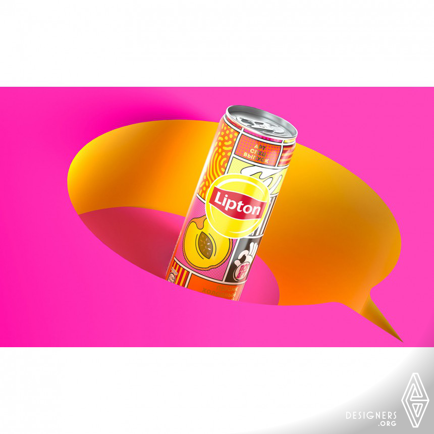Lipton Pop Art Special Edition Beverage