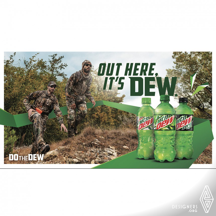 Out Here Its Dew  by PepsiCo Design and Innovation