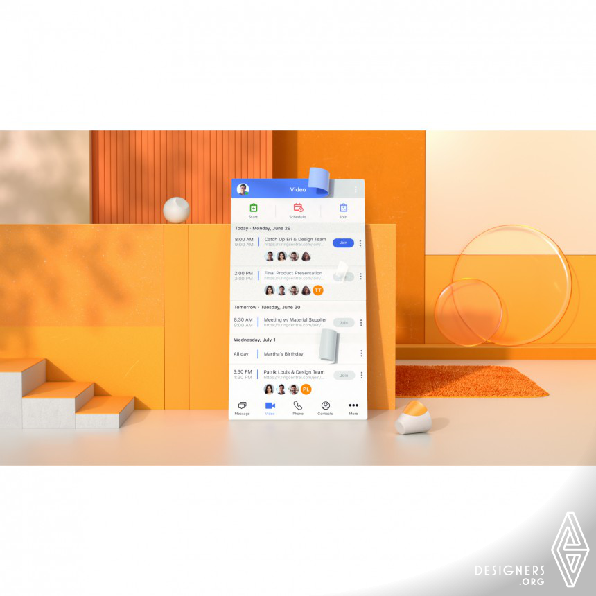 RingCentral - Message, Video, Phone. Motion Design