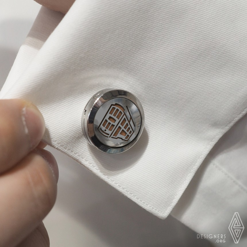 Scented Cufflinks by CHAK KA LAM