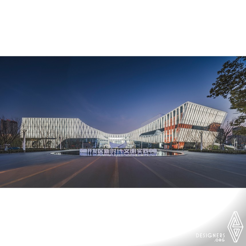 Cultural Center by Tongji Architectural Design  Group  Co   Ltd