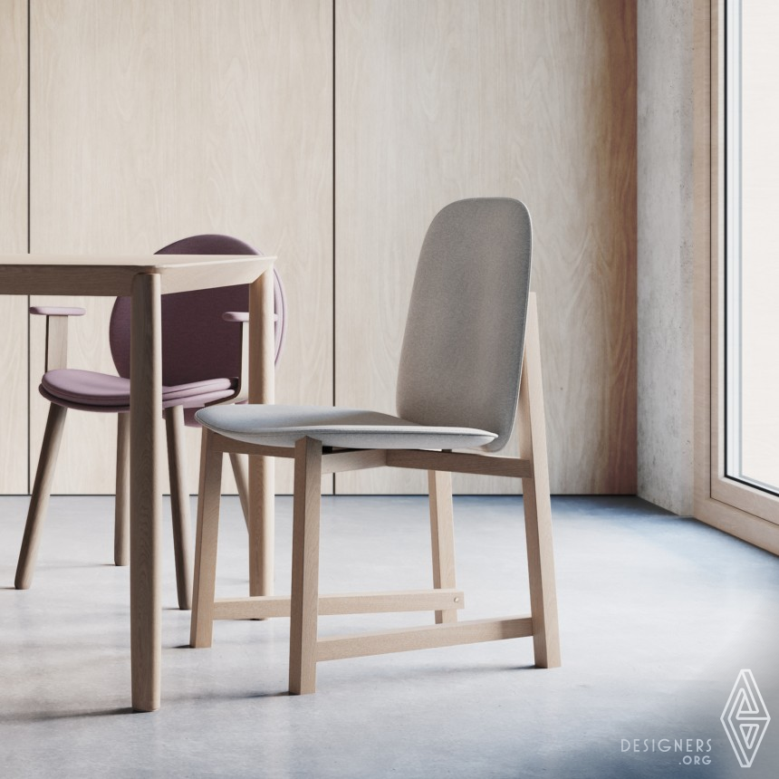 Dining Chair by Lodovico Bernardi