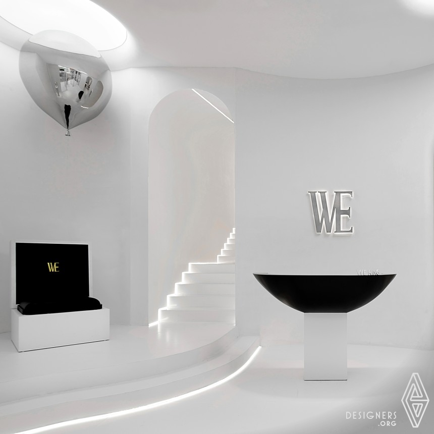 We Wedding Ring Art Center by Chen Fengfeng Jiang Baoyi