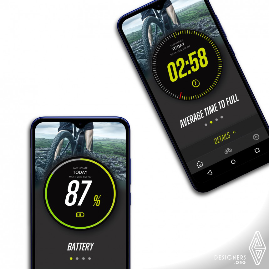 E Bike Battery App by Vestel UX UI Design Group