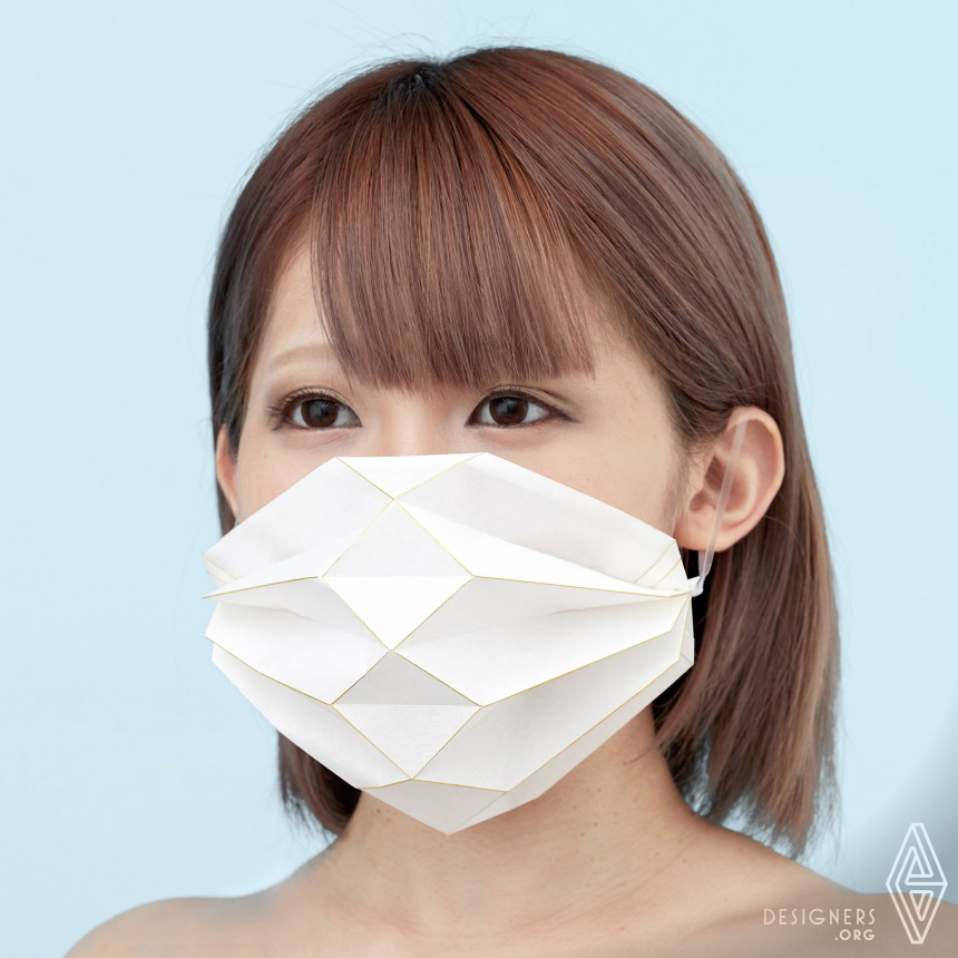 Origami Mask by Atsushi Morita