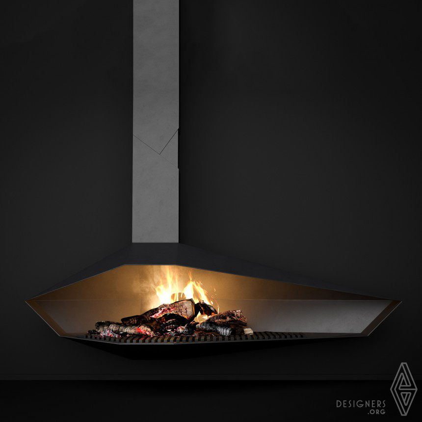Fireplace by Dário Sousa