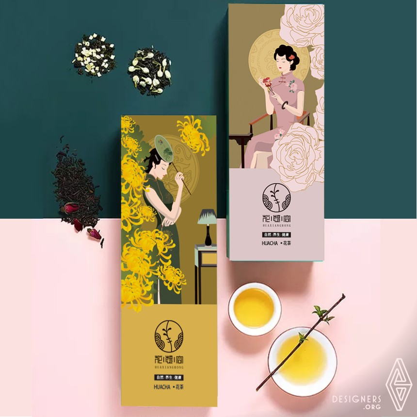 Scented Tea Packaging by WEIWEI ZHANG