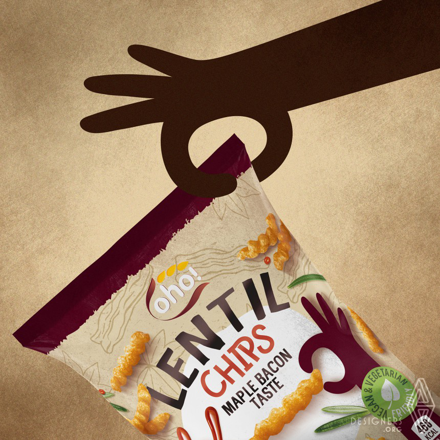 OHO Lentil Chips by Motiejus Gaigalas
