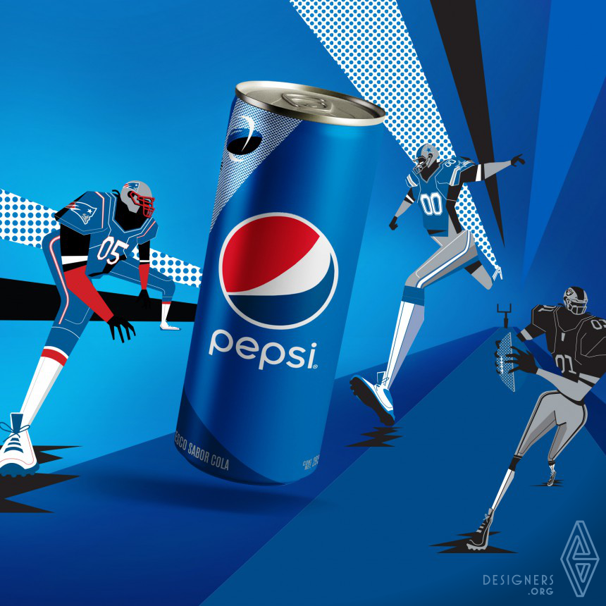 Pepsi Football Packaging Image