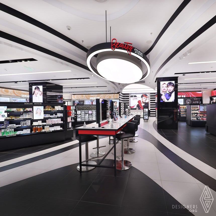 Cosmetics Retail Store by SIG Design