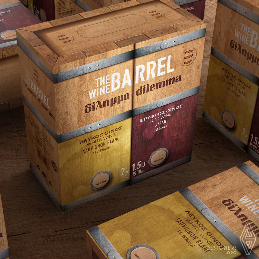 The Wine Barrel Dilemma Packaging