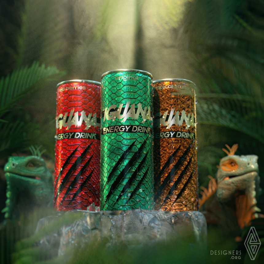 Dmytro Lynnyk Energy Drink Packaging