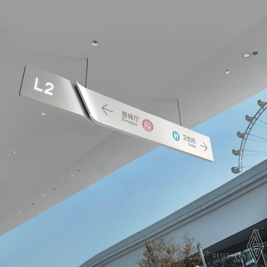 Updesign Wayfinding Signage System 