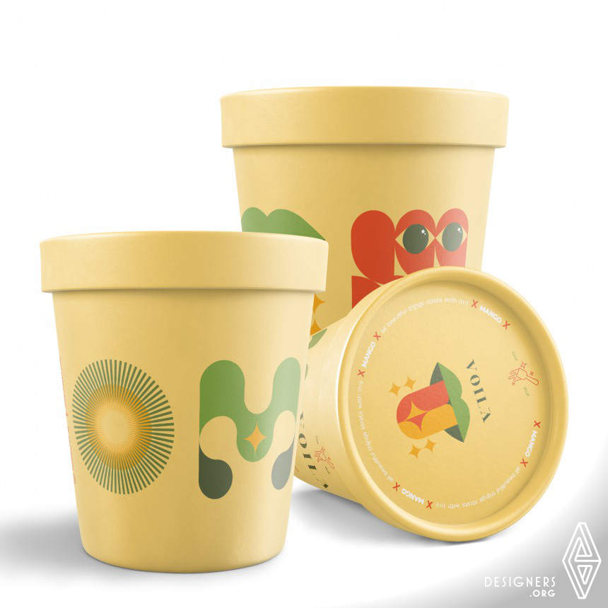 BOLD Branding Ice Cream Packaging