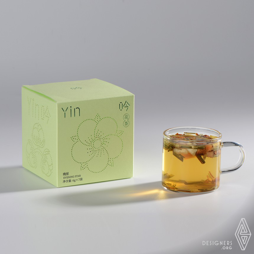 Flower Tea Packaging by zhen yang
