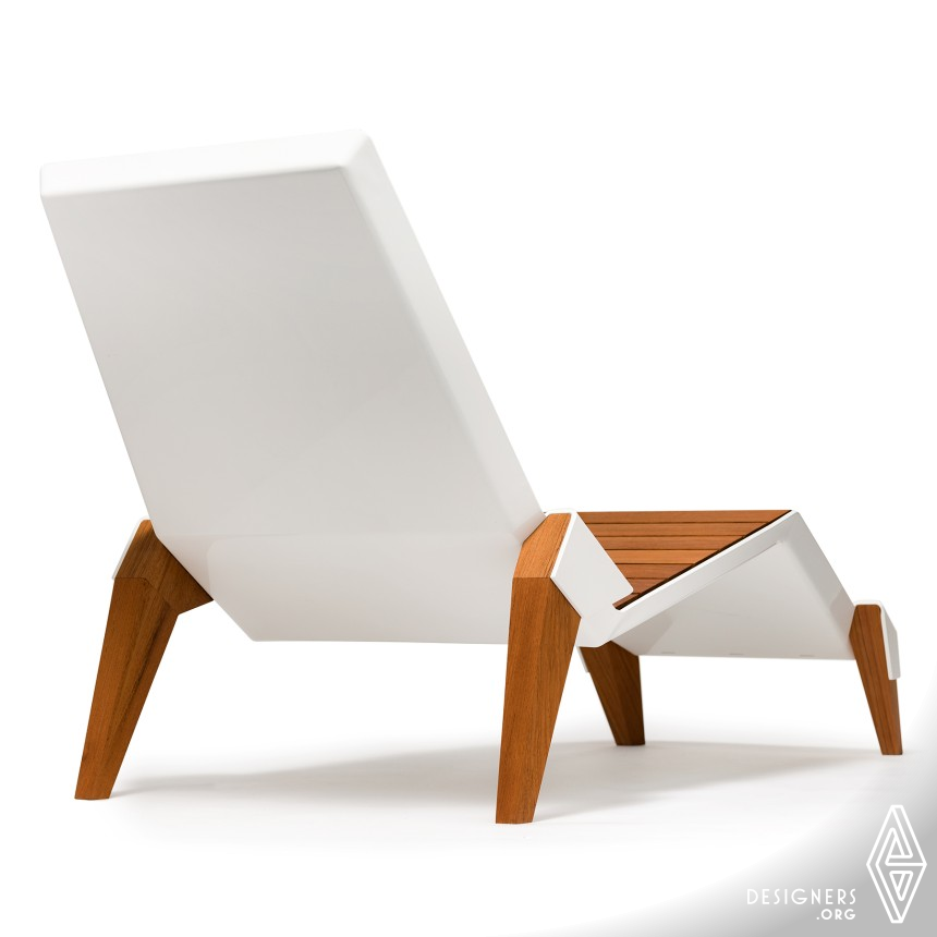 Outdoor Longue Chair by Cameron Smith