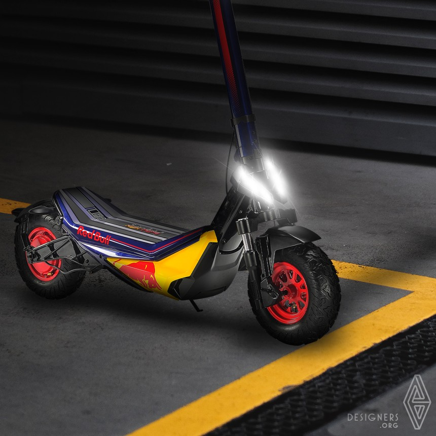 Electric Folding Scooter by Linda Pang