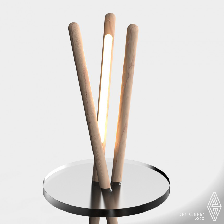 Floor Lamp by Dan Wang