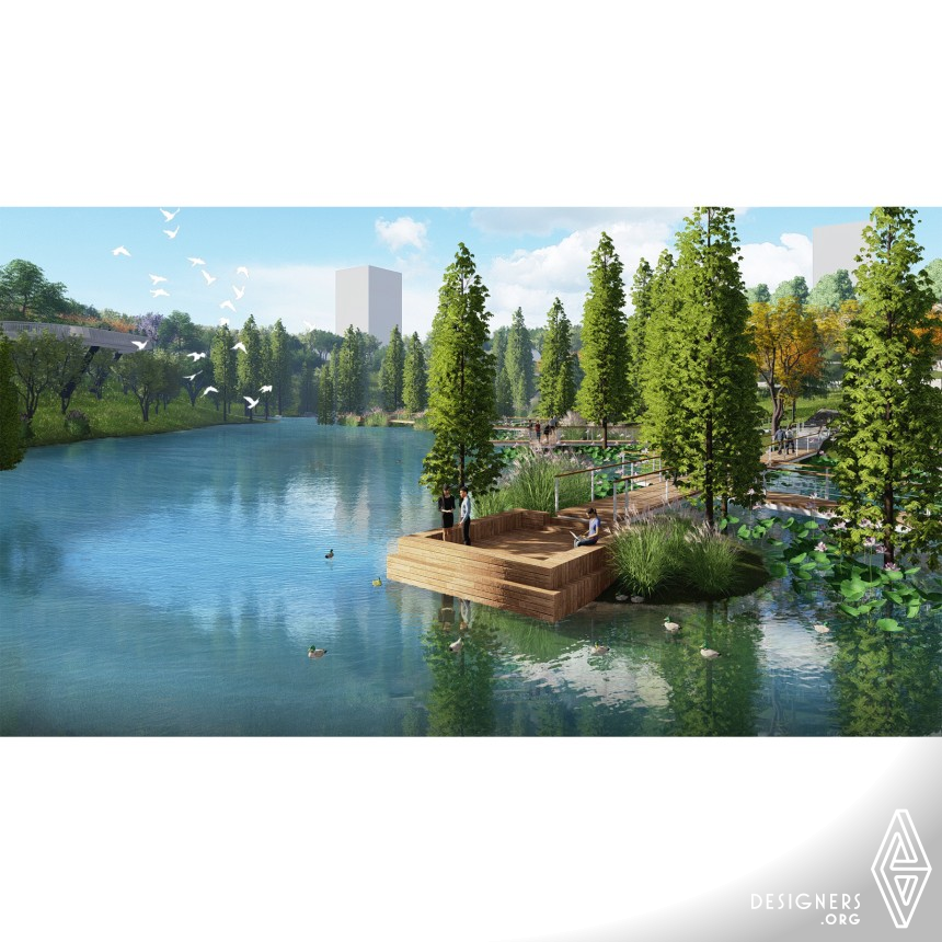 JWP Design Taiping New City Poetic Emerald Corridor