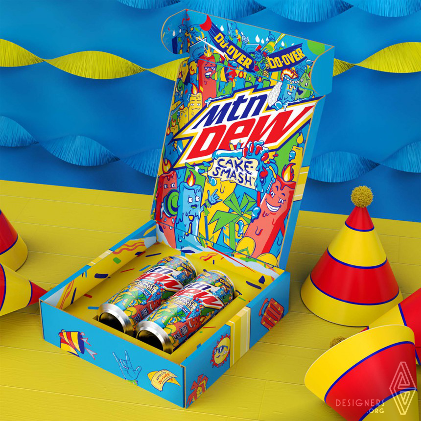 MTN Dew Cake Smash by PepsiCo Design and Innovation