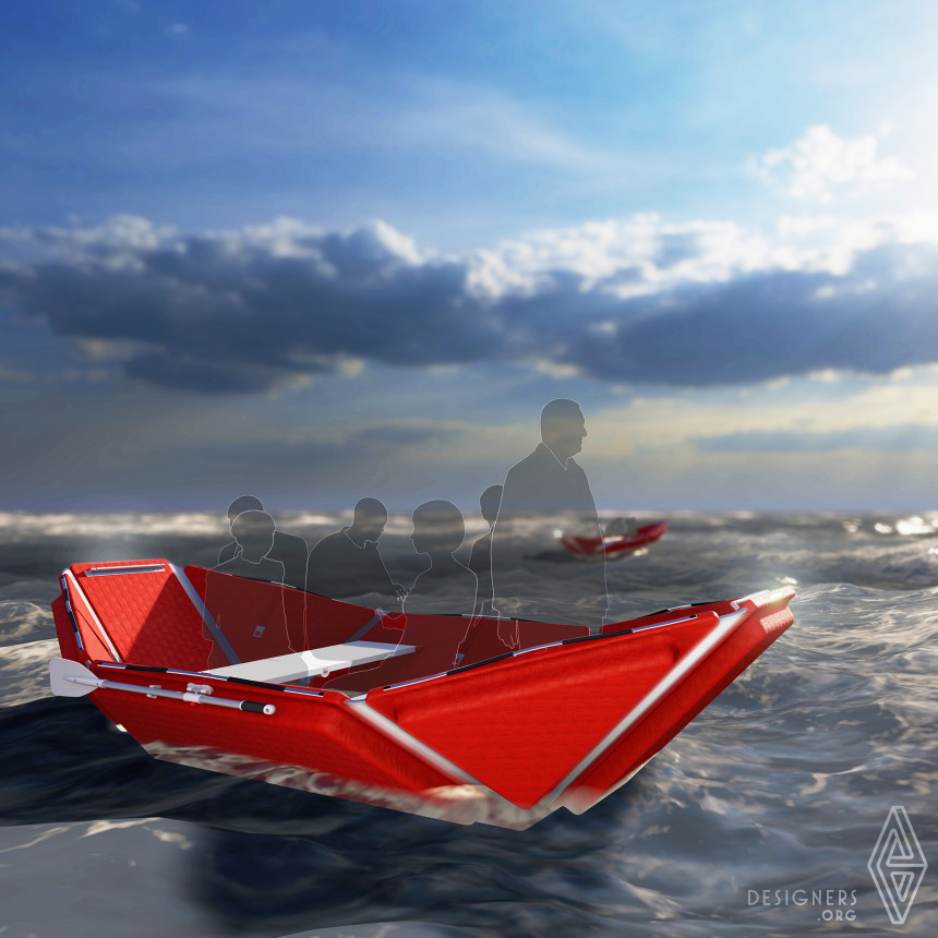 Yining Chen Paper Folding Lifeboat