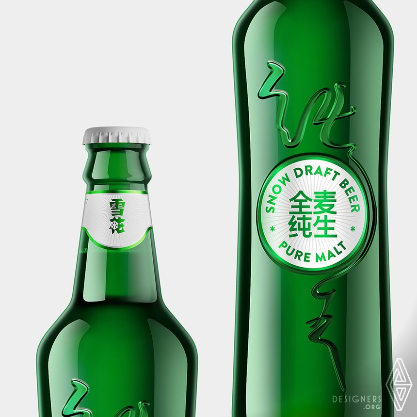 Packaging by CHINA RESOURCES SNOW BREWERIES