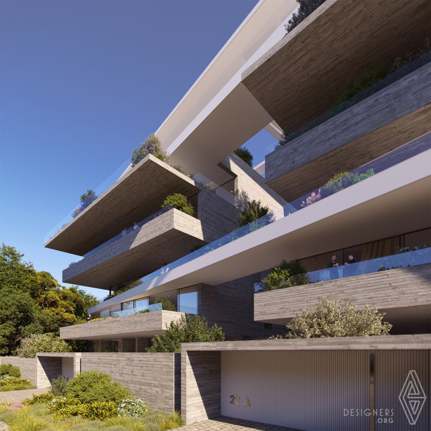 POTIROPOULOS and PARTNERS Cascading Terraces
