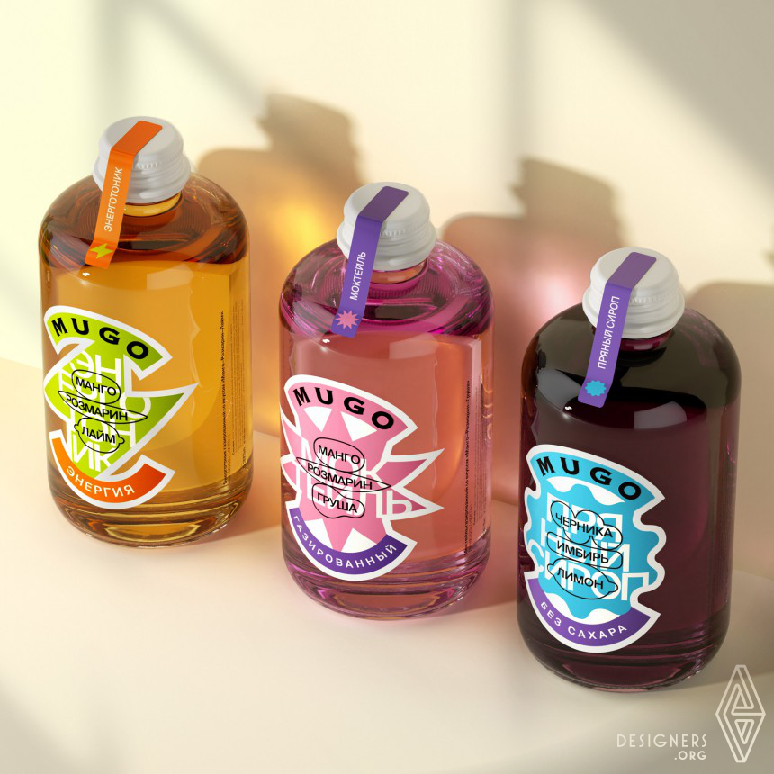 Bottled Soda Label by Tanya Dunaeva