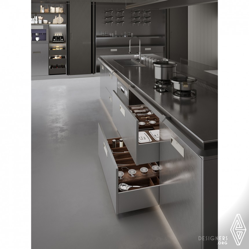 Kitchen Cabinet by Guangzhou Holike Creative Home Co  Ltd 