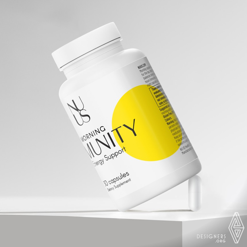 Supplement Packaging by Salvita Bingelyte