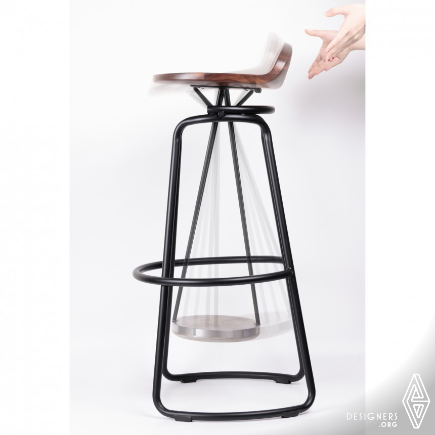 Bar Chair by ROU YUN HO