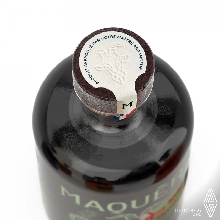 50cl Infused Liquor Bottle by Tiravy Guillaume