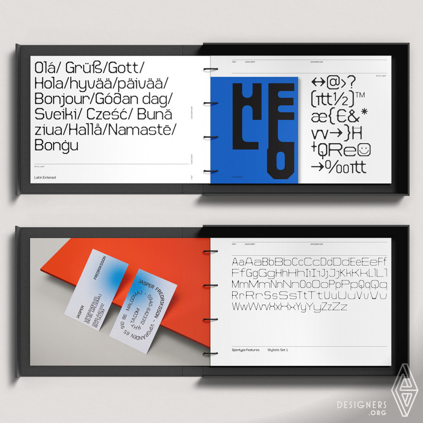 Paul Robb Type Design And Type Specimen