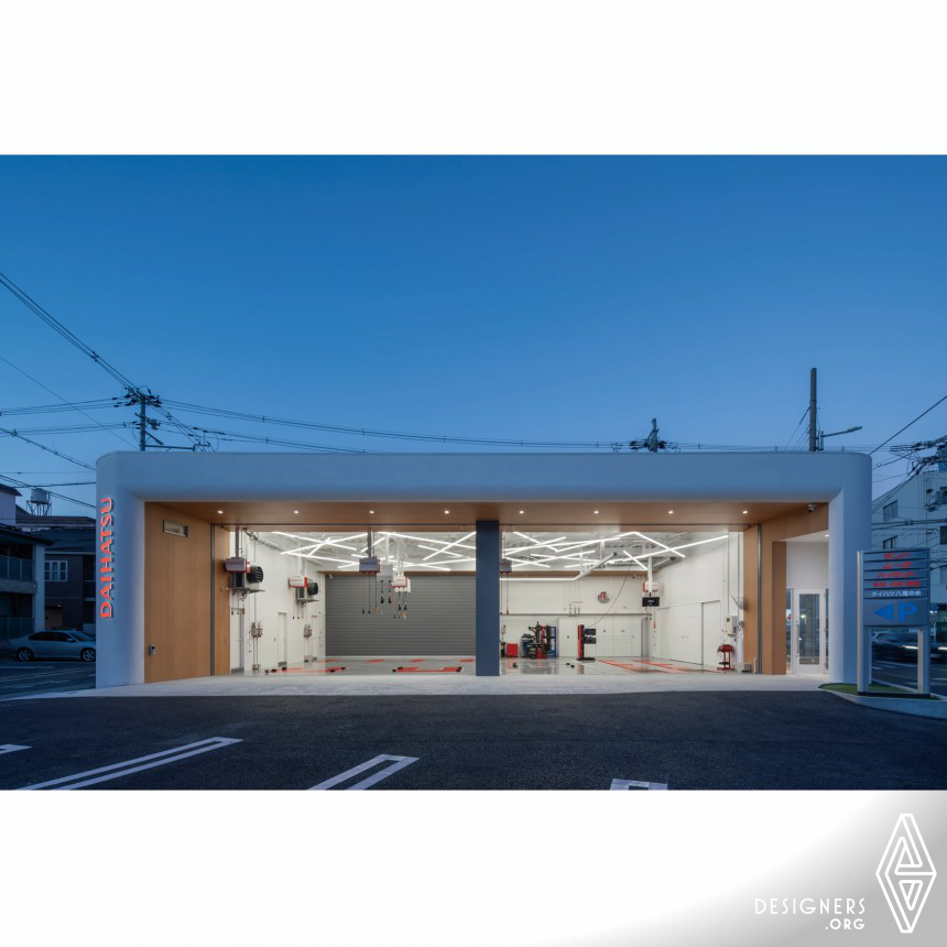 Auto Repair Shop by SHUNSUKE OHE